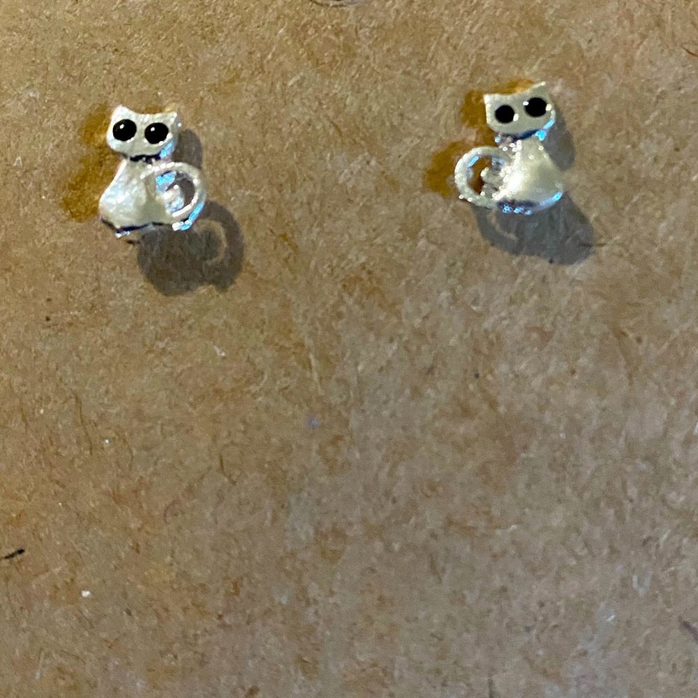 Cat Earrings